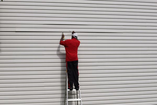 Loose Siding Repair in Milton