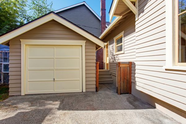 Garage Siding Replacement in Milton
