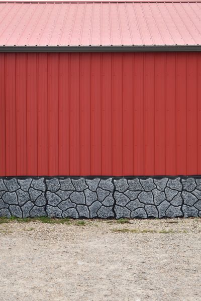 Corrugated Siding Installation in Milton