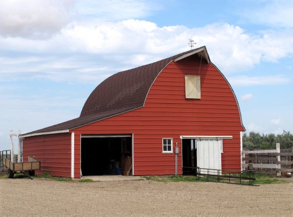 Metal Barn Siding Installation in Milton